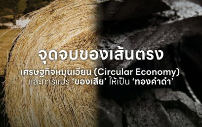 THE COLUMN: จุดจบของเส้นตรง เศรษฐกิจหมุนเวียน (Circular Economy) และการแปร ‘ของเสีย’ ให้เป็น ‘ทองคำดำ’
